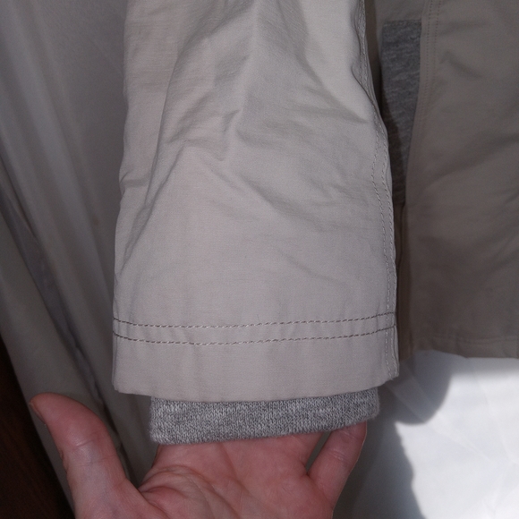 Apt. 9 Jacket, Women's Size Large Tan Faux Fur Hood, Full Zip, Parka Coat - Picture 2 of 11